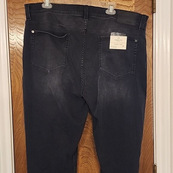 NWT Fidelity Torino Greycliff Men's Jeans - Picture 5 of 11